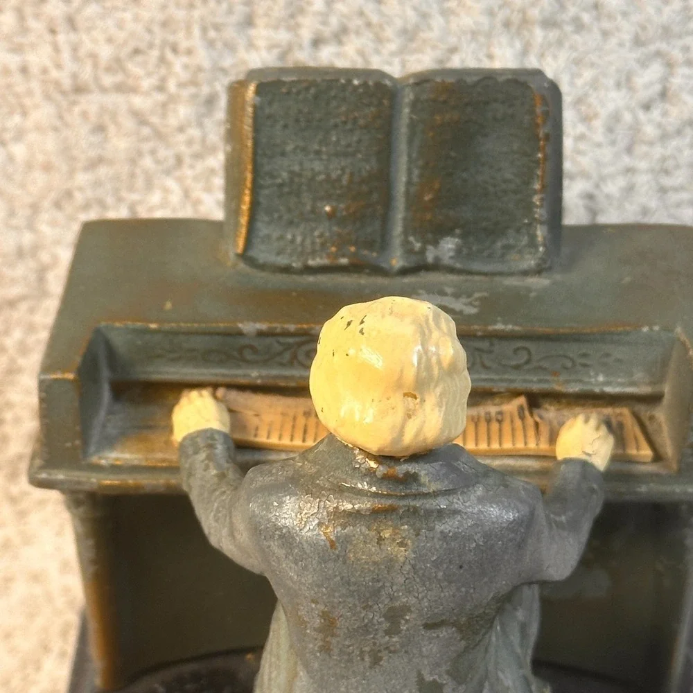 J.B. Hirsch Beethoven‎ Bookend, 1932, Signed
